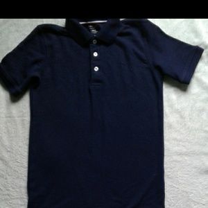 Boys navy polo